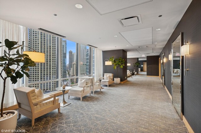 401 N Wabash Ave Unit 44F, Chicago, IL 60611 - common area with a view of skyline