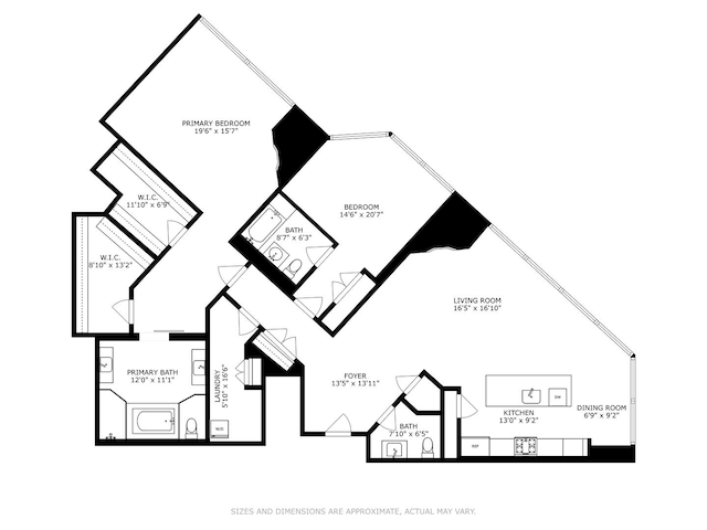 401 N Wabash Ave Unit 44F, Chicago, IL 60611 - view of home floor plan