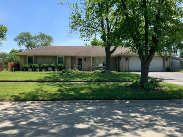 1412 Timberline Dr, Joliet, IL 60431 - single story home featuring driveway, a garage, and a front lawn