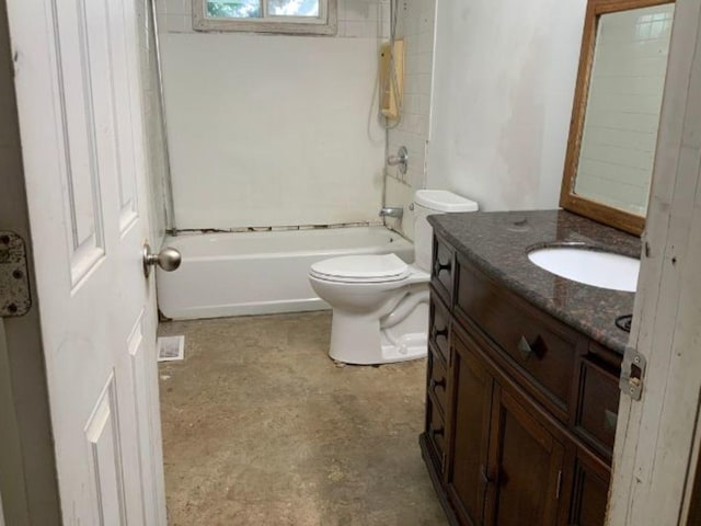 1412 Timberline Dr, Joliet, IL 60431 - bathroom featuring vanity and washtub / shower combination