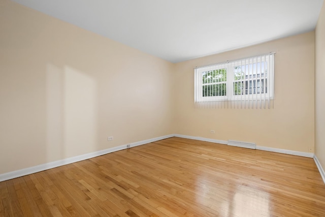 535 Glenshire Rd, Glenview, IL 60025 - spare room with light wood-style flooring and baseboards