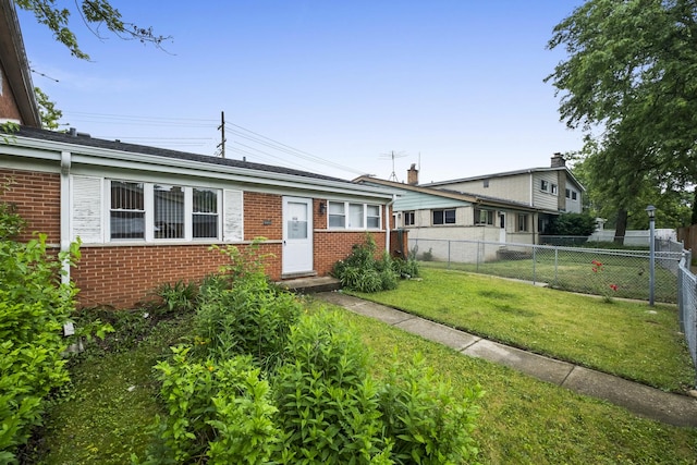 535 Glenshire Rd, Glenview, IL 60025 - view of front of property with brick siding