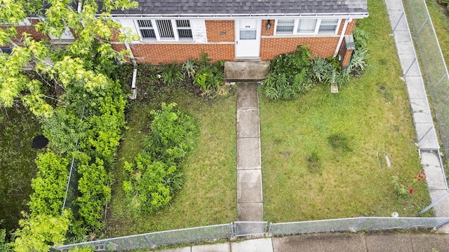 535 Glenshire Rd, Glenview, IL 60025 - view of front of house with brick siding and roof with shingles
