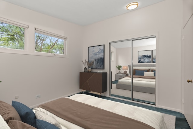 806 Lawler Ave, Wilmette, IL 60091 - bedroom with carpet flooring and a closet