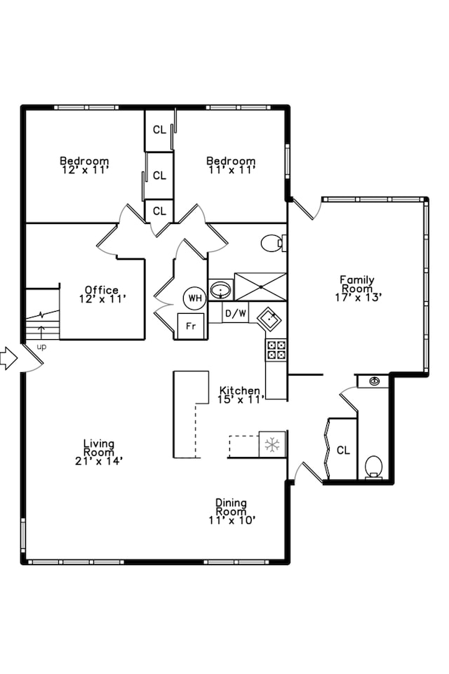 806 Lawler Ave, Wilmette, IL 60091 - view of room layout