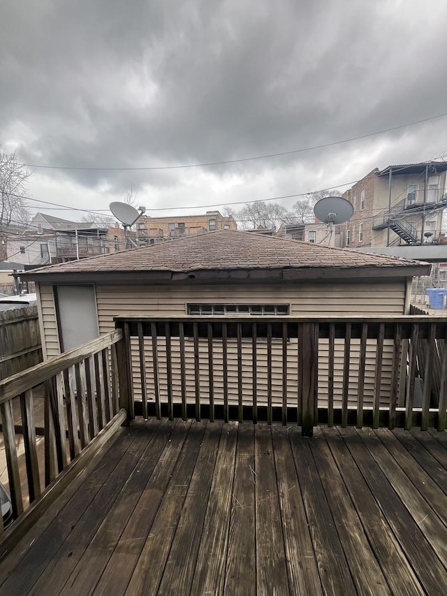 4629 S Langley Ave, Chicago, IL 60653 - view of wooden deck
