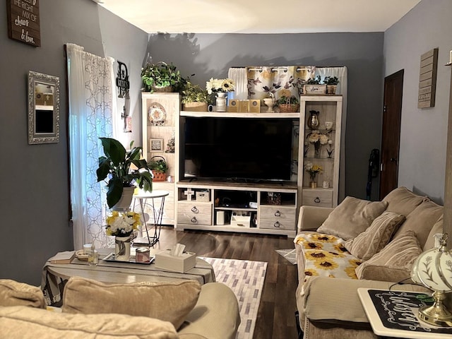 484 Hickory Pl, Elgin, IL 60120 - living area featuring wood finished floors