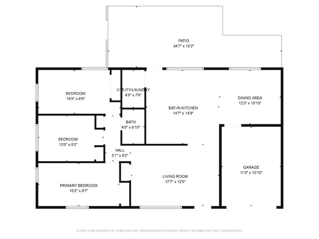 337 E Clark St, Glenwood, IL 60425 - view of home floor plan