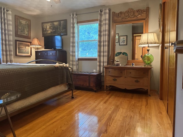1202 E Van Buren St, Clinton, IL 61727 - bedroom featuring hardwood / wood-style flooring