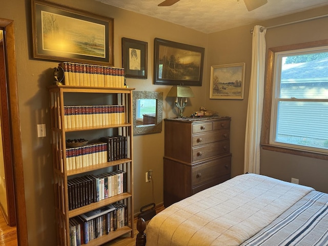 1202 E Van Buren St, Clinton, IL 61727 - bedroom with ceiling fan