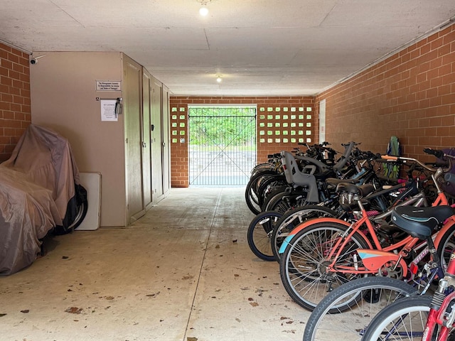 1356 S Lorraine Rd Unit E, Wheaton, IL 60189 - view of garage