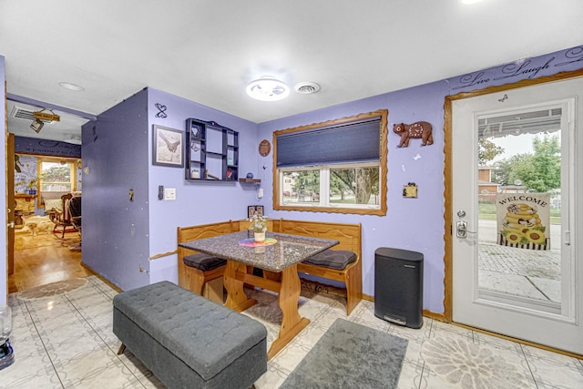 5848 W 89th St, Oak Lawn, IL 60453 - dining area featuring baseboards
