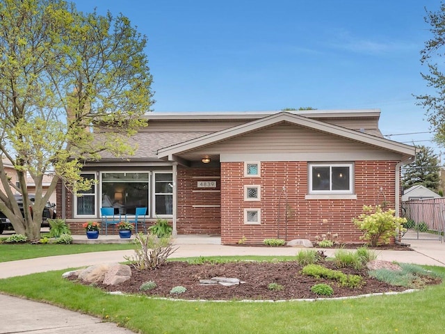 4839 Lamb Dr, Oak Lawn, IL 60453 - view of front of property featuring brick siding