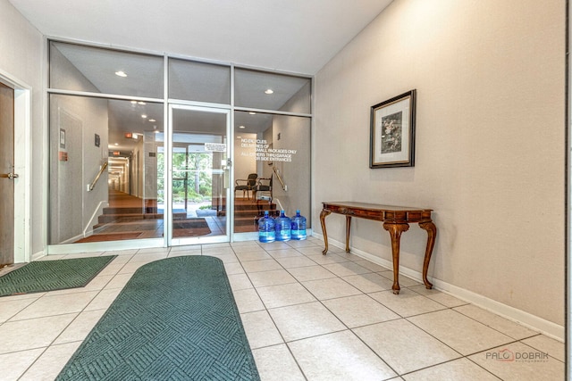 945 E Kenilworth Ave Unit 120, Palatine, IL 60074 - lobby with stairway and recessed lighting