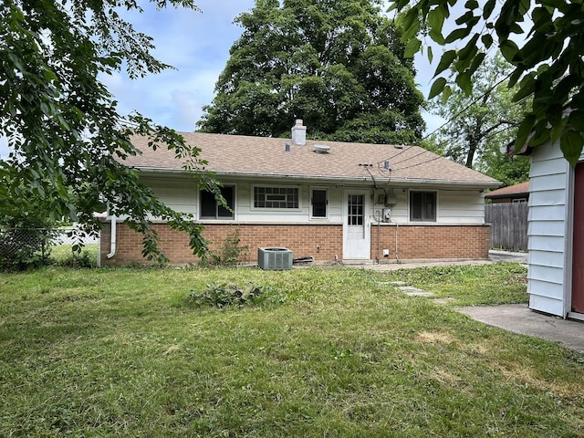 417 Shabbona Dr, Park Forest, IL 60466 - view of front facade featuring brick siding and a shingled roof