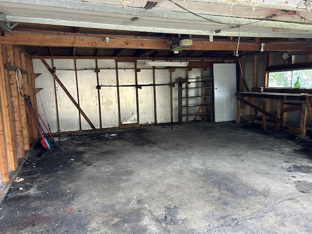417 Shabbona Dr, Park Forest, IL 60466 - garage with a garage door opener