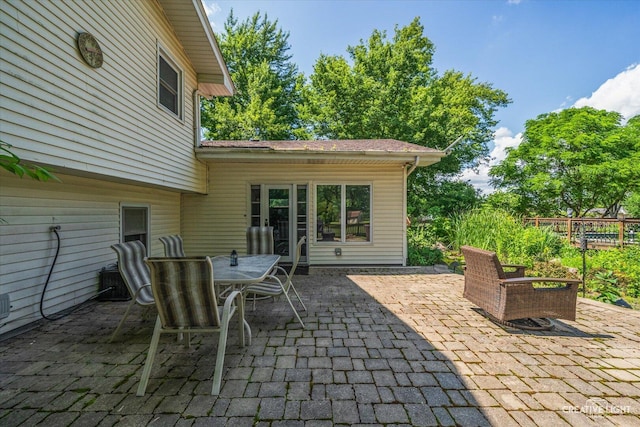 1920 Heather Ln, Joliet, IL 60431 - view of patio featuring outdoor dining area
