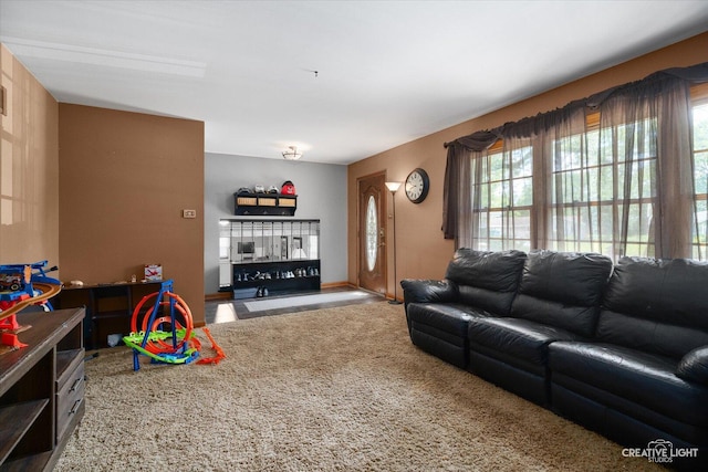 1920 Heather Ln, Joliet, IL 60431 - carpeted living area featuring plenty of natural light