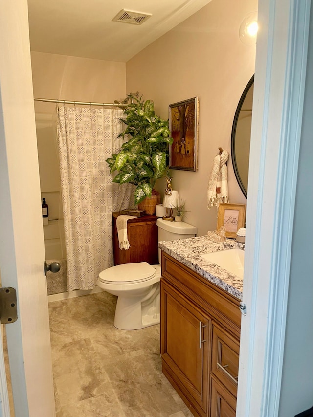 308 Evergreen Cir, Gilberts, IL 60136 - full bathroom with vanity and shower / bathtub combination with curtain