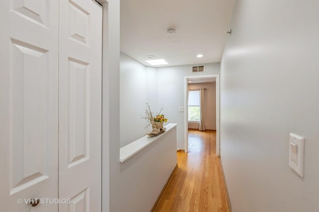 49 W 15th St Unit D, Chicago, IL 60605 - hall featuring light wood finished floors and recessed lighting