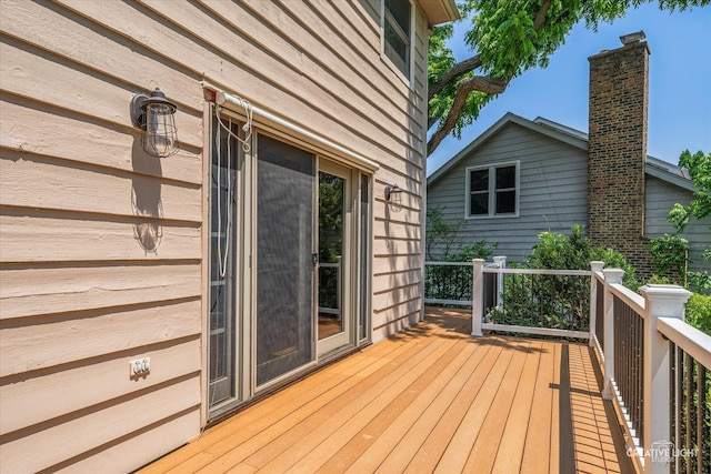 6382 Twin Oaks Ln, Lisle, IL 60532 - view of wooden terrace