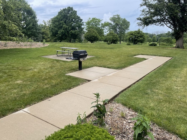 100 W Park Circle Dr Unit 2I, Wheaton, IL 60187 - view of community with a yard