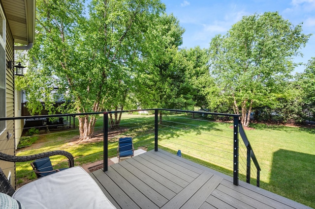 1826 Joseph Sixbury St, Sycamore, IL 60178 - view of wooden terrace