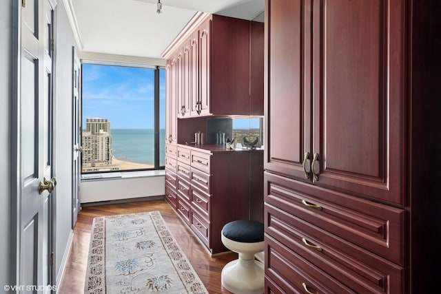 5455 N Sheridan Rd Unit 3601-3602, Chicago, IL 60640 - interior space featuring wood finished floors