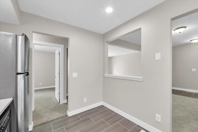 2553 Clayton Blvd Unit 2553, Champaign, IL 61822 - hallway with wood finish floors and recessed lighting