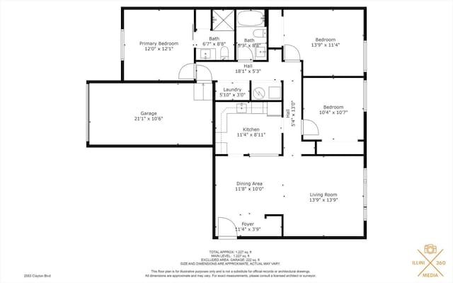 2553 Clayton Blvd Unit 2553, Champaign, IL 61822 - view of room layout