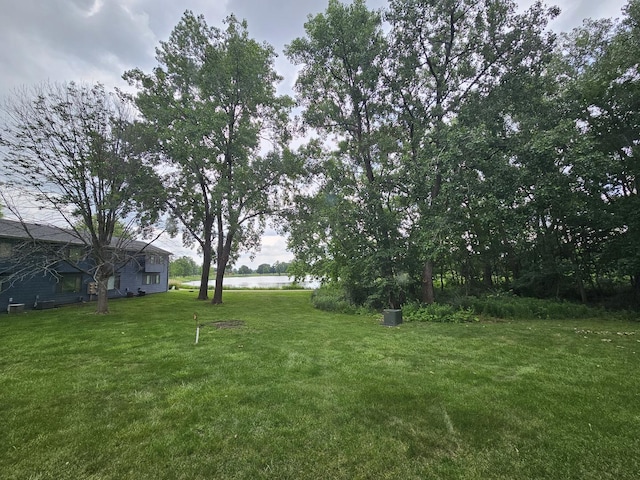 2553 Clayton Blvd Unit 2553, Champaign, IL 61822 - view of green lawn featuring a water view