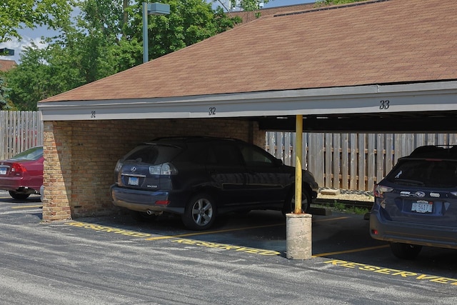 1700 Fayette Walk Unit E, Hoffman Estates, IL 60195 - view of covered parking lot