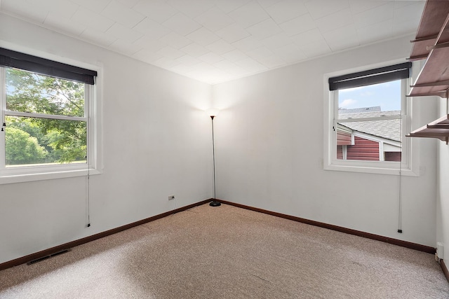 25725 S Old Monee Steger Rd, Monee, IL 60449 - unfurnished room featuring healthy amount of natural light and light colored carpet