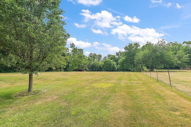 25725 S Old Monee Steger Rd, Monee, IL 60449 - view of yard featuring a view of rural / pastoral area