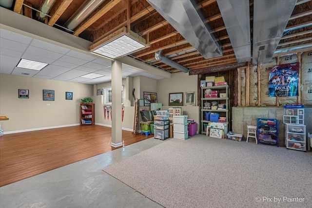 3720 Cypress Dr, Spring Grove, IL 60081 - below grade area with baseboards