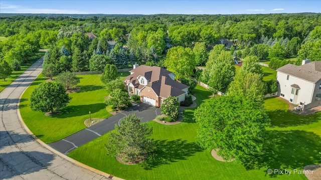 3720 Cypress Dr, Spring Grove, IL 60081 - drone / aerial view of a heavily wooded area