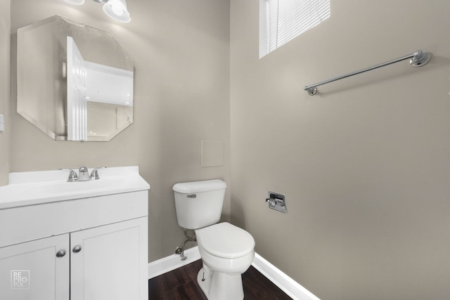 2673 N Greenwood Ave, Arlington Heights, IL 60004 - bathroom with wood finished floors and vanity