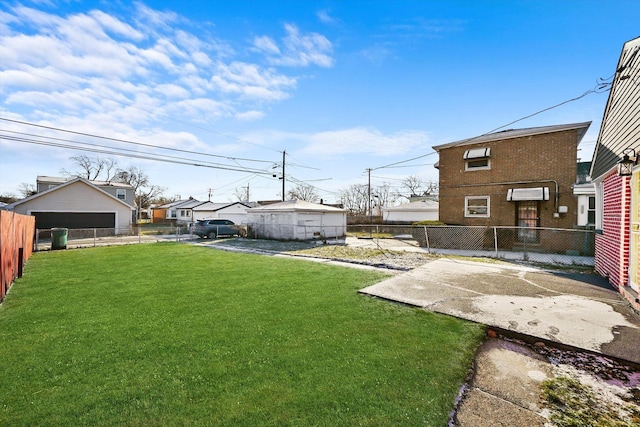 12629 S Throop St, Calumet Park, IL 60827 - fenced backyard with a patio