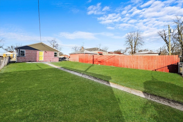 12629 S Throop St, Calumet Park, IL 60827 - view of fenced yard