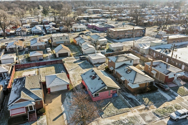 12629 S Throop St, Calumet Park, IL 60827 - aerial perspective of suburban area