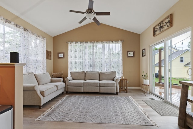 60 Linden Rd, Lake Zurich, IL 60047 - living area with a ceiling fan, plenty of natural light, and light wood-style flooring