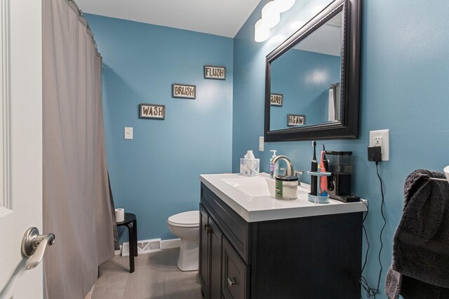103 Taylor Ct, Catlin, IL 61817 - bathroom with vanity and tile patterned flooring