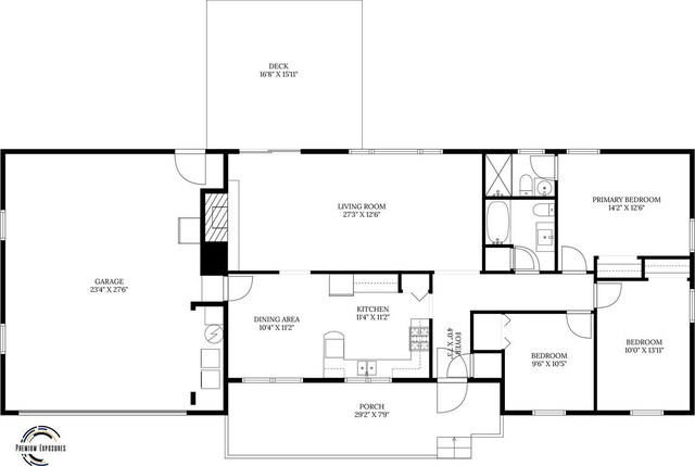 103 Taylor Ct, Catlin, IL 61817 - view of floor plan / room layout