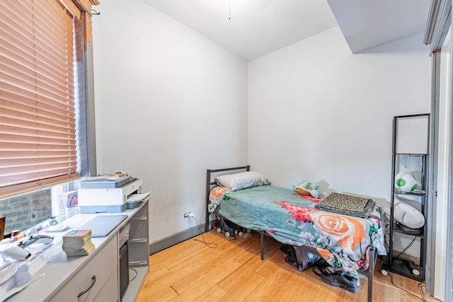 3605 W Cermak Rd, Chicago, IL 60623 - bedroom featuring light wood-type flooring