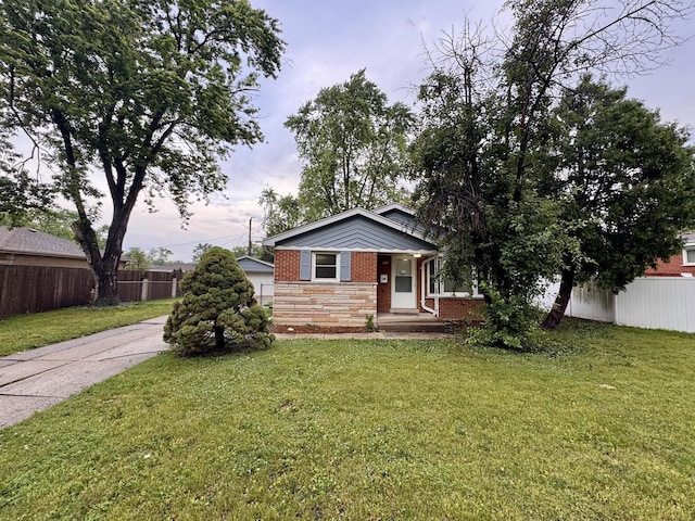 3732 153rd St, Midlothian, IL 60445 - view of front of home with brick siding