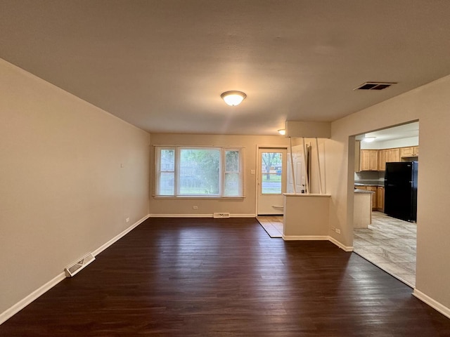 3732 153rd St, Midlothian, IL 60445 - unfurnished living room featuring wood finished floors