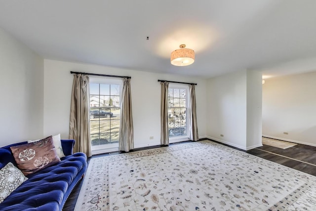 2023 N Shenandoah Dr, Arlington Heights, IL 60004 - living area with plenty of natural light and wood finished floors