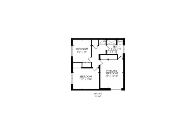 2023 N Shenandoah Dr, Arlington Heights, IL 60004 - view of property floor plan