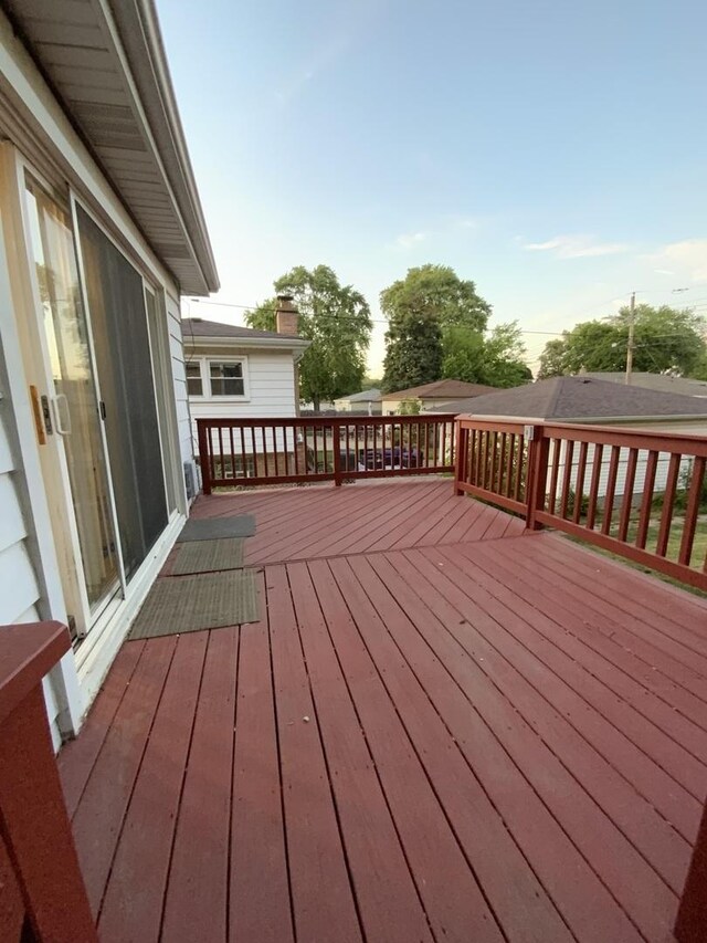 14441 Dante Ave, Dolton, IL 60419 - view of deck