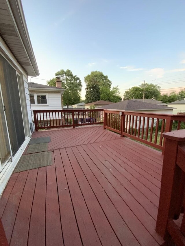 14441 Dante Ave, Dolton, IL 60419 - view of deck